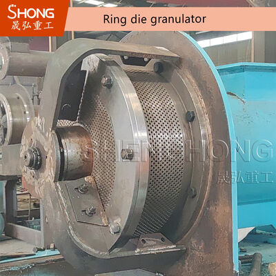 Granulator Pupuk Organik Cetakan Ganda dengan Daya 30kw dan Kapasitas 4-6t/jam untuk Produksi Pelet yang Efisien