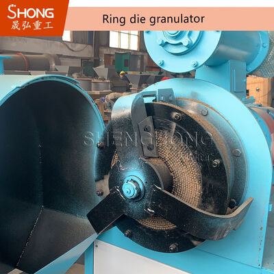 Granulator Pupuk Organik dan Pelet Kotoran dengan Diameter Granular 3-10mm, Kelembaban Material 2%-4%, dan Metode Ekstruder