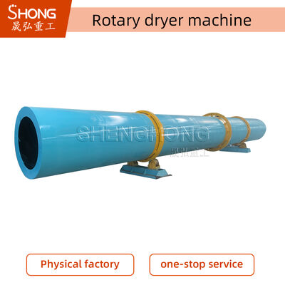 Pengering Drum Putar Kapasitas Tinggi dengan Rentang Suhu 50-600℃ dan Material Baja Karbon/Baja Tahan Karat untuk Aplikasi Industri