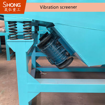 Mesin pemisah getar dengan amplitudo dan frekuensi yang dapat disesuaikan, garansi 12 bulan, bersertifikat ISO9001 untuk skrining pupuk yang efisien