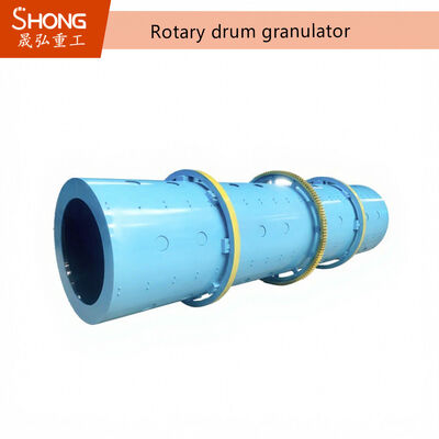 Granulator drum putar tahan tinggi dengan ketahanan korosi dan umur panjang untuk produksi pupuk campuran