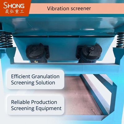 1000 Tph 380v Vibratory Screener untuk granulasi dan screening pupuk organik