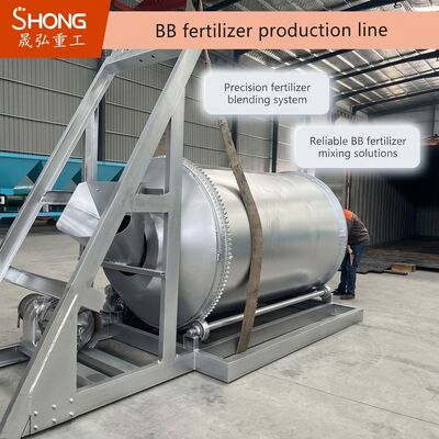 Perpaduan pupuk BB yang disesuaikan dengan operasi otomatis dan throughput tinggi untuk jalur produksi pupuk BB