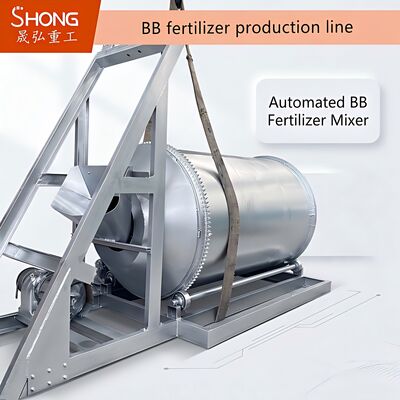 Lini Produksi Pupuk BB 15-30KW dengan Ukuran Pelet 3-5mm dan Kapasitas 1-20t/jam untuk Pencampuran Pupuk yang Efisien