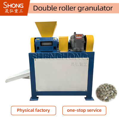 Efisiensi Tinggi 18.5KW Motor Power Compound Fertilizer Granulator dengan 95% Granulation Rate dan Warna yang Dapat Disesuaikan