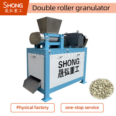 Granulator Pupuk Majemuk Oblat Custom dengan Tenaga Motor 18,5KW dan Servis Jangka Panjang