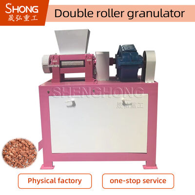 18.5KW Motor Power Compound Fertilizer Granulator dengan desain kompak dan tingkat granulasi tinggi