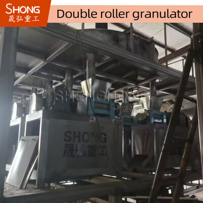 Granulator Pupuk Majemuk Baja Karbon Kapasitas 1-2 Ton Per Jam untuk Granulasi Kering