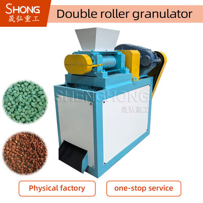 186*300mm Roller Size 18.5KW Power Compound Fertilizer Granulator Machine dengan 2%-5% Kelembaban untuk Produksi Pupuk yang Efisien