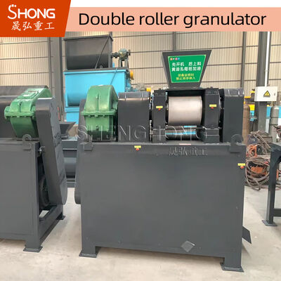 Granulator pupuk senyawa yang menghasilkan 3-6 mm Granula dengan Kelembaban Di Bawah 10% dan Daya 380V/50Hz