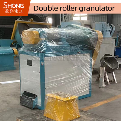 Granulator Pupuk Majemuk Tekan Rol Ganda Baja Karbon Kapasitas 3 Tph dengan Daya 22KW