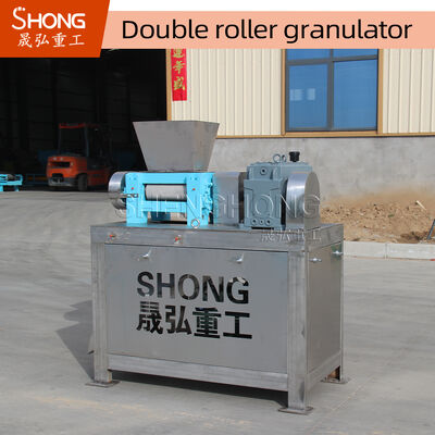 1.6m Rotor Diameter Granulator Pupuk Senyawa dengan 186 * 300mm Roller Size untuk bentuk granules Oblate