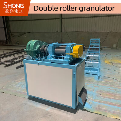 18.5KW Mesin Granulator Pupuk Senyawa Campuran dengan Bentuk Granula Oblate dan <= 0,5mm Ukuran Umpan
