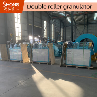 Granulator bubuk baja karbon dan mesin pelet pupuk tanpa proses pengeringan dan operasi kecepatan yang disesuaikan