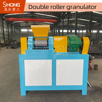 Double Roller Granulator untuk NPK Fertilizer Making dengan 22KW Power dan Teknologi Dry Granulation