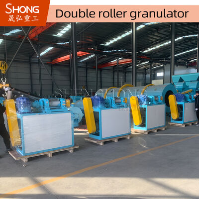 2%-5% Moisture Roller Press Granulator dengan Kapasitas 1-2t/jam untuk Butiran Pupuk Majemuk Bola Datar