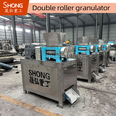 22kw Power Carbon Steel Compound Fertilizer Granulator dengan kapasitas 2,5-3,5 Ton Per Jam untuk produksi pupuk NPK