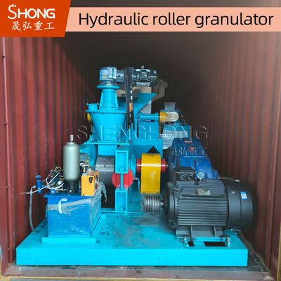 Granulator Ekstrusi Rol Hidraulik dengan Kecepatan Dapat Disesuaikan dan Proses Granulasi Kering untuk Pelet 2-10mm