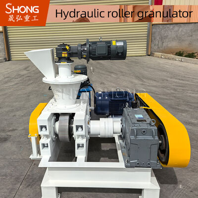 Heavy Duty Hydraulic Roller Press Granulator dengan 95% Granulation Ratio, 1-20 Ton/Jam Kapasitas dan 380V Customized Voltage