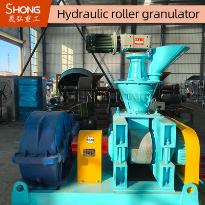 SHZ Series Hydraulic Roller Extrusion Granulator untuk NPK Compound Fertilizer dengan sistem hidraulik, tidak perlu pengeringan, dan pembentukan satu langkah