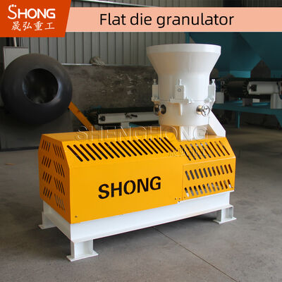 Granulator Disk Pupuk Organik Berukuran Kecil untuk Pengolahan Limbah dengan Output Tahunan 1-20 Ribu Ton