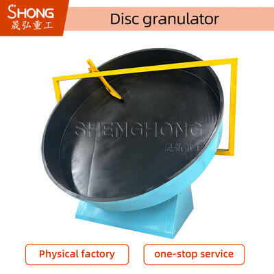 Carbon Steel Disc Granulator untuk Pupuk Organik dengan Granul Bentuk Bola dan Kapasitas 0,3-6 ton/jam