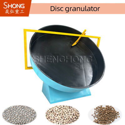 Full Auto High Granulation Rate Disc Granulator Line Produksi untuk bahan aplikasi luas
