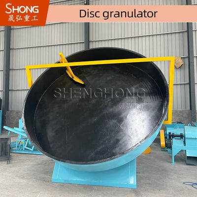 Granulator Pupuk Kompon Kemiringan Cakram yang Dapat Disesuaikan dengan Kontrol PID dan Lapisan Baja Tahan Aus