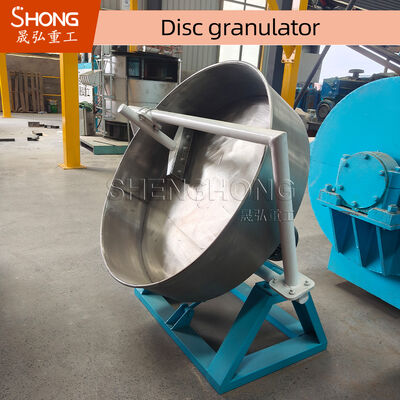 Mesin Granulator Pupuk Baja Karbon Tipe Basah untuk Granulator Piringan Pupuk Organik 2-6 mm