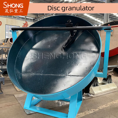 Peralatan Granulasi Pupuk Disc Pan Untuk Bubuk Kimia 6t / H
