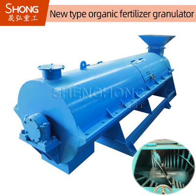Granulator Pupuk Organik Baja Karbon dengan Tingkat Pelletizing 95% dan Tegangan 380V untuk Produksi Pupuk yang Efisien