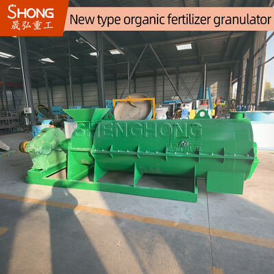 Granulator Pupuk Pengaduk dengan Kapasitas 1-2t/jam dan Tingkat Pembentukan >98% untuk Pembuatan Pelet Organik