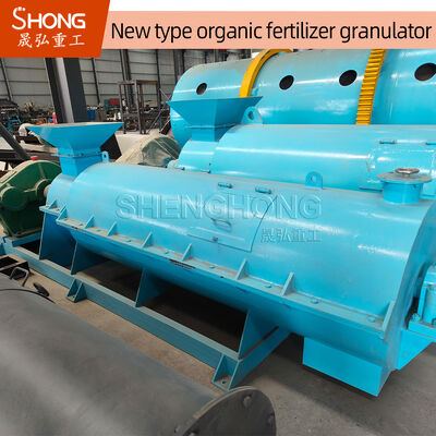 Mesin Granulator Pupuk Organik Tipe Basah Efisiensi Tinggi Kapasitas Kustom untuk Pelet Pupuk