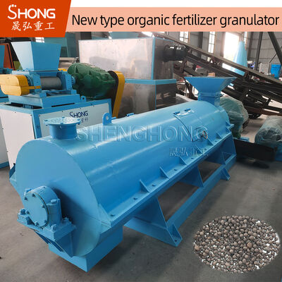 Mesin Granulator Pupuk Organik Bersertifikat ISO BV SGS Hemat Energi Otomatis