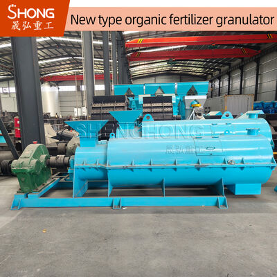 Granulator Pupuk Organik Pengolahan Kotoran Hewan dengan Tingkat Pembentukan Pelet 95%, Warna Kustom, dan Daya 30KW