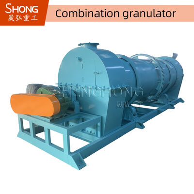 Mesin Granulator Rotary 380V untuk Tingkat Granulasi Tinggi dan Konstruksi Baja tahan lama dalam Produksi Pupuk