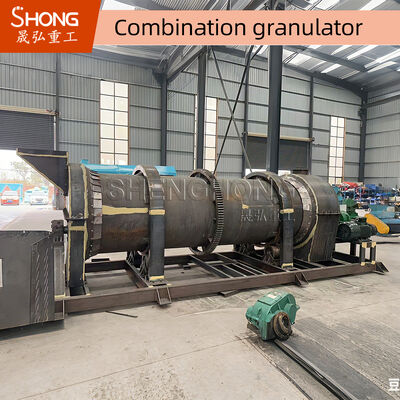 Mesin Granulator Pupuk Organik Baja Karbon 8T/H untuk Limbah Hewan