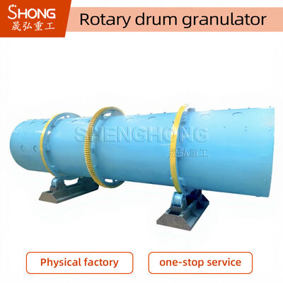 NPK Compound Fertilizer Granulator dengan Kapasitas 1-20 Ton Per Jam, Tingkat Granulasi 70% dan Lapisan Tahan Korosi