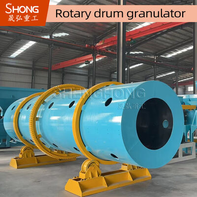 Granulator Drum Putar Baja Karbon dengan Kapasitas 5-8 T/Jam dan Panduan Pemasangan Insinyur untuk Granulasi Pupuk