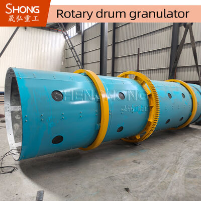 Mesin Pembuat Pupuk Senyawa Npk Profesional Rotary Drum Granulator Untuk Dijual