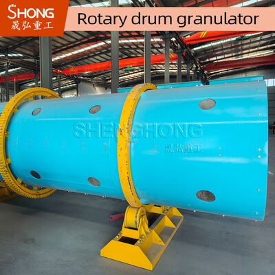 Granulator Putaran Drum Baja Karbon untuk Granulasi Pupuk dengan Kapasitas 5-10 ton/jam dan Ketahanan Korosi