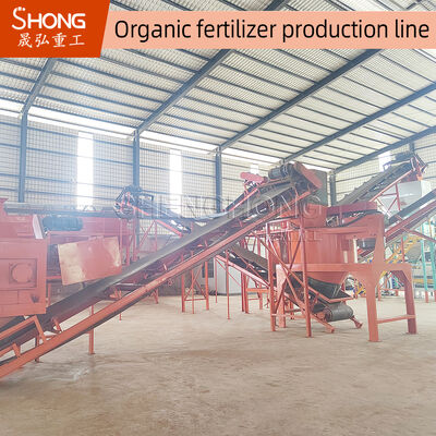 Mesin Granulator Pupuk Organik 1-2T/H untuk Pertanian