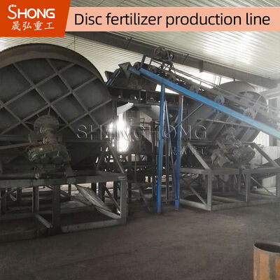 50,000 ¥ 100,000 TPY Turnkey Lini Produksi Pupuk Organik dengan Granulator Dua-dalam-Satu untuk Teknik Pupuk Bio