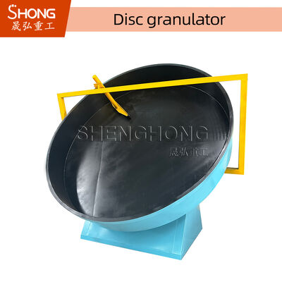5mm Granules Organic Fertilizer Disc Pelletizer dengan 93% Pelleting Rate untuk 20%-40% Kelembaban Feed