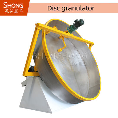 Full Auto High Granulation Rate Disc Granulator Line Produksi untuk bahan aplikasi luas