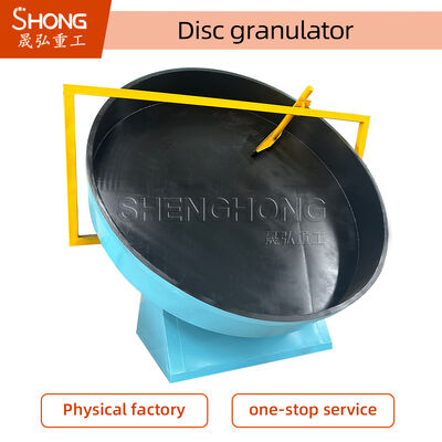 Mesin Granulator Pupuk Organik Baja Karbon yang Disetujui SGS dengan Pelletizer Disk Otomatisasi Tinggi