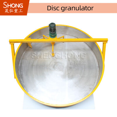 Carbon Steel Disc Granulator untuk Pupuk Organik dengan Granul Bentuk Bola dan Kapasitas 0,3-6 ton/jam