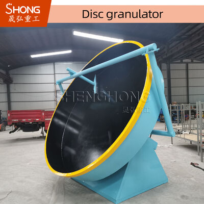 Mesin Granulator Pupuk Baja Karbon Tipe Basah untuk Granulator Piringan Pupuk Organik 2-6 mm