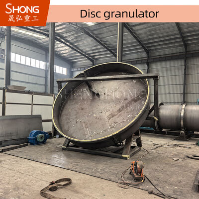 Granulator Pupuk Kompon Cakram dengan 90% Pelet Berkualitas Menampilkan Pengikis Tanpa Tenaga dan Bertenaga serta Kemiringan Cakram yang Dapat Disesuaikan