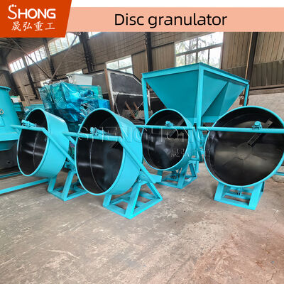 1.7 - 4,2m Diameter Anti-korosi Disk Granulator dengan tingkat granulasi tinggi untuk pupuk organik